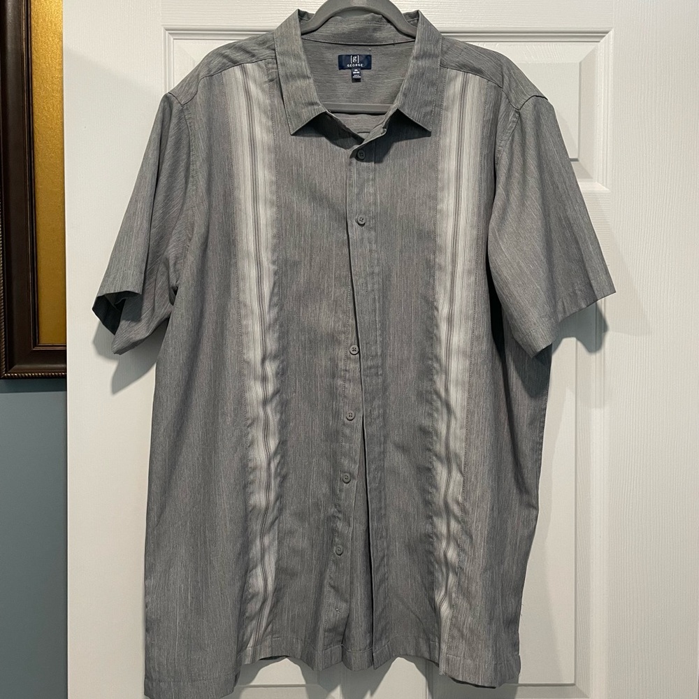 Men’s George button-down shirt size XXL